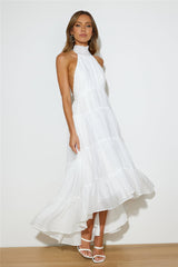 Entrance Is Yours Maxi Dress White