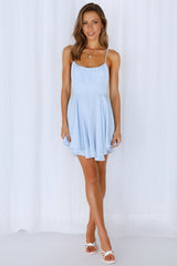 Watch Me Dance Dress Steel Blue