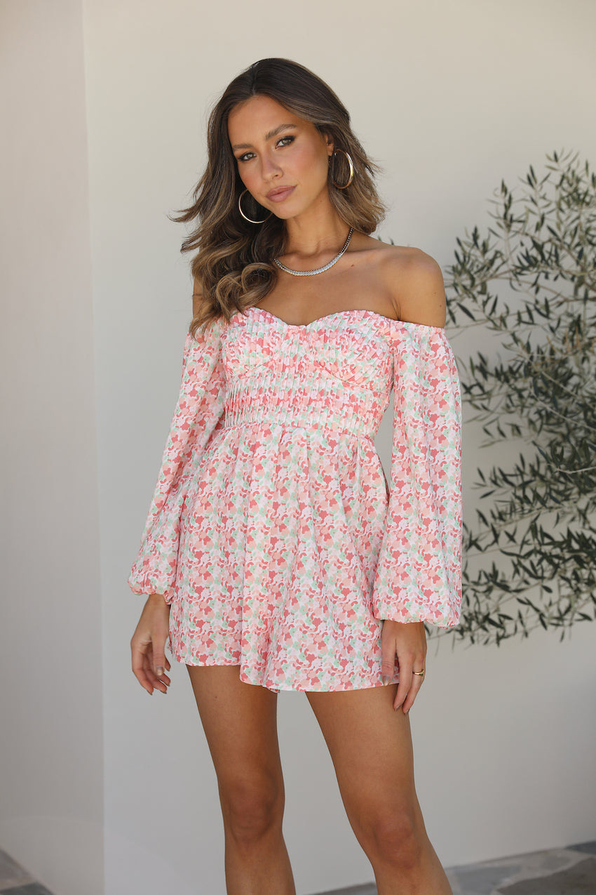Identify Me Romper Pink
