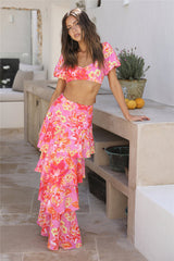SEVEN WONDERS Yokana Skirt Pink Floral