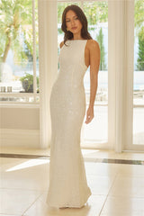 Tidepool Dreams Maxi Dress Cream