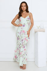 Luxe Twinkle Maxi Dress Mint